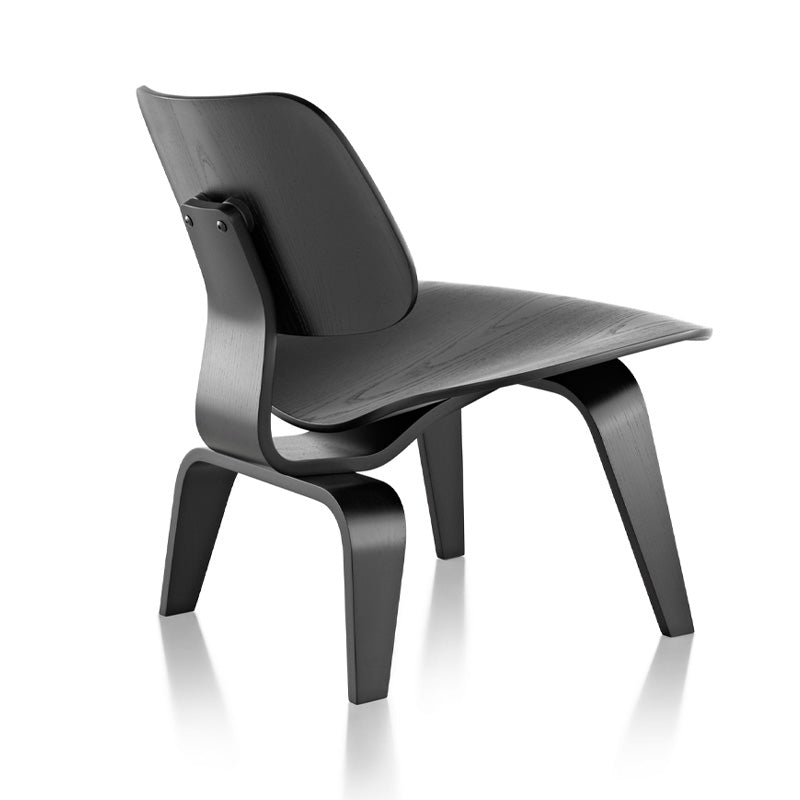 Poltrona Eames Plywood negra